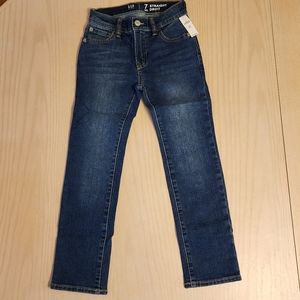 Gap jeans boys size 7 slim straight cut